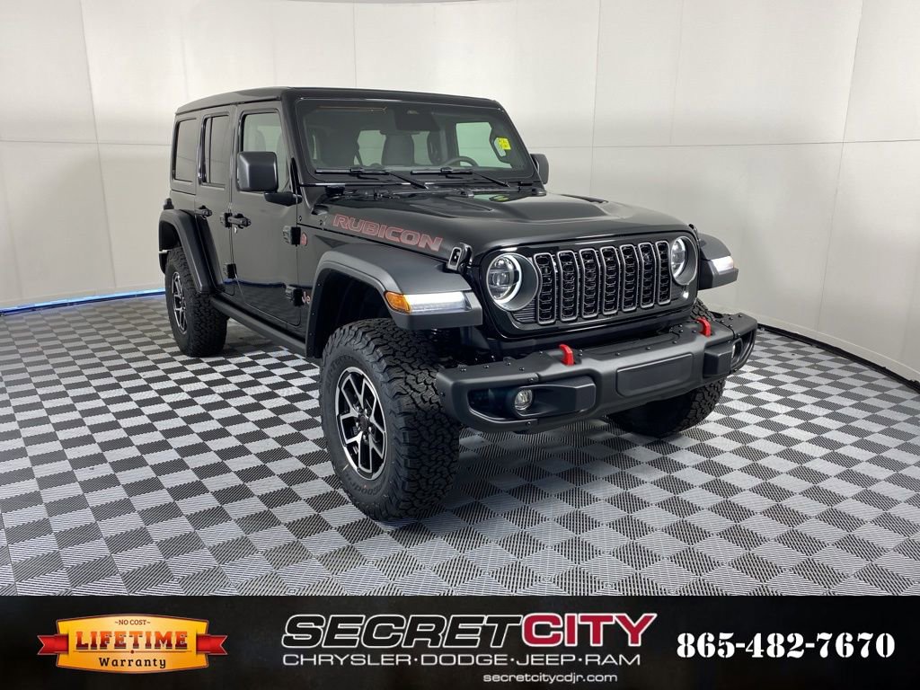 New 2026 Jeep Wrangler Unlimited Rubicon w/ Steel Bumper Group