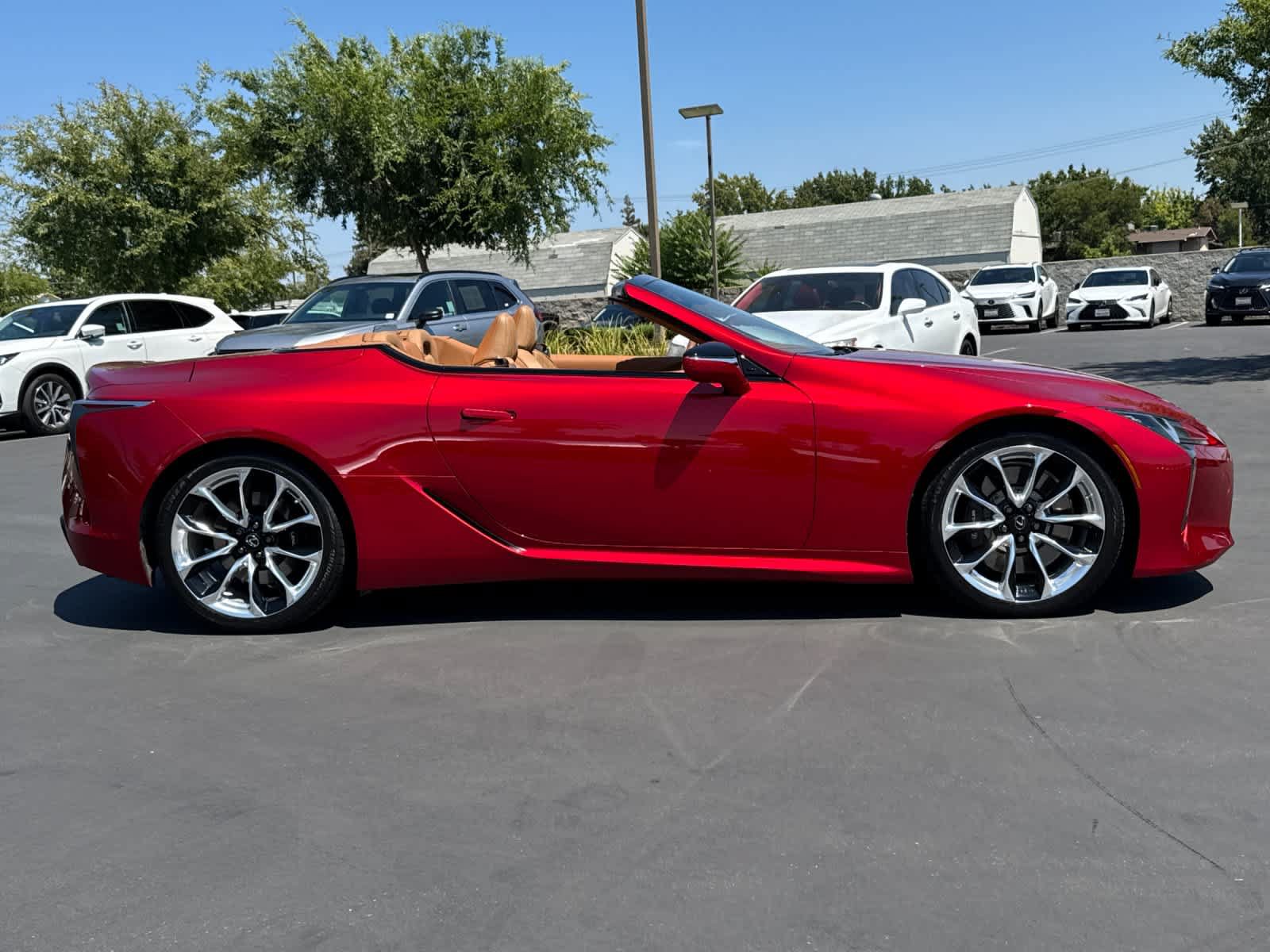 Certified 2021 Lexus LC 500 Convertible w/ Touring Package RWD image 8