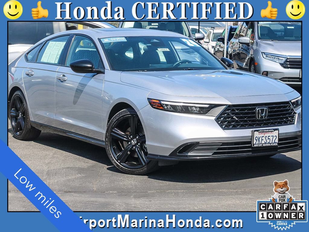 Certified 2024 Honda Accord Sport