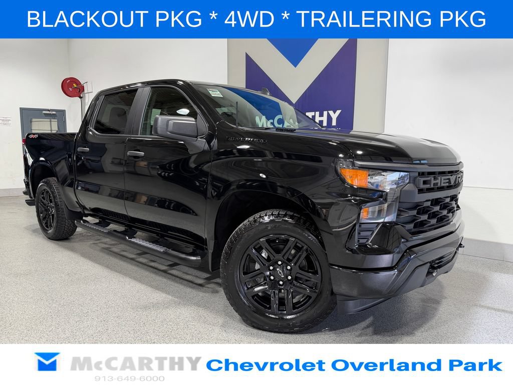 Used 2026 Chevrolet Silverado 1500 Custom w/ Turbomax Blackout Package