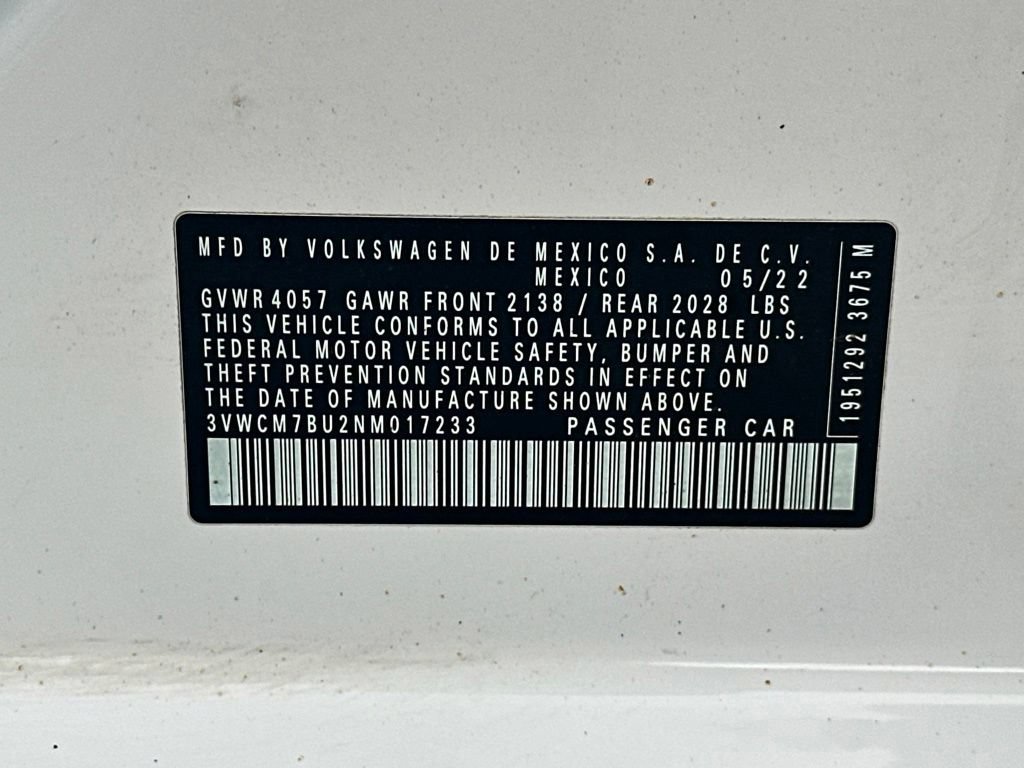 Used 2022 Volkswagen Jetta S FWD image 34