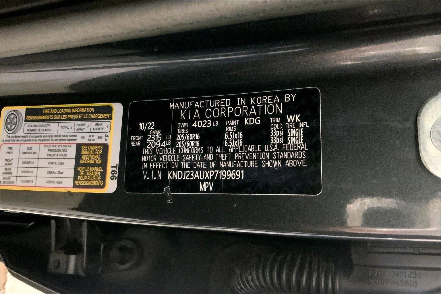 Certified 2023 Kia Soul S FWD image 31