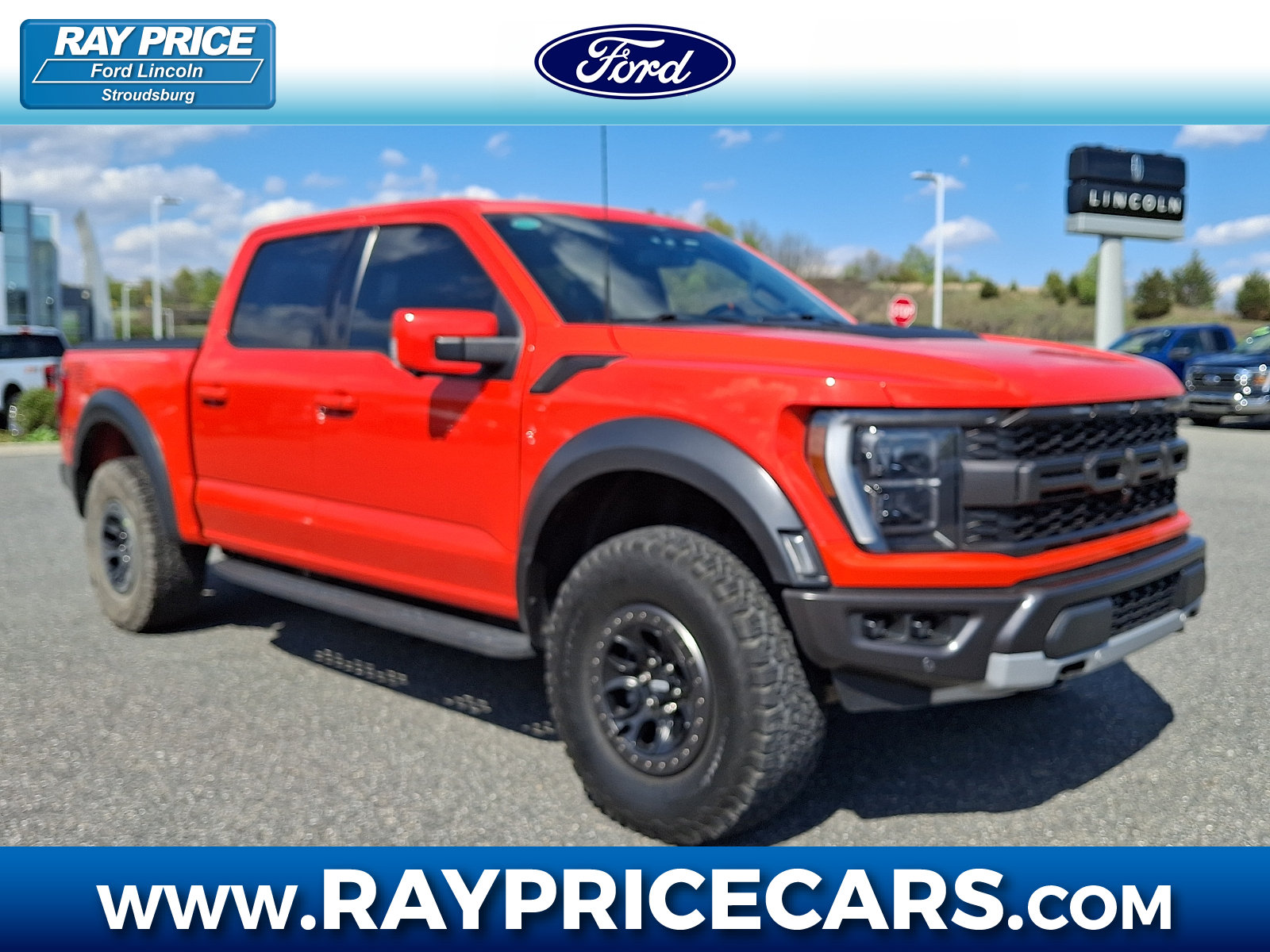 Certified 2023 Ford F150 Raptor w/ Blue Interior Package