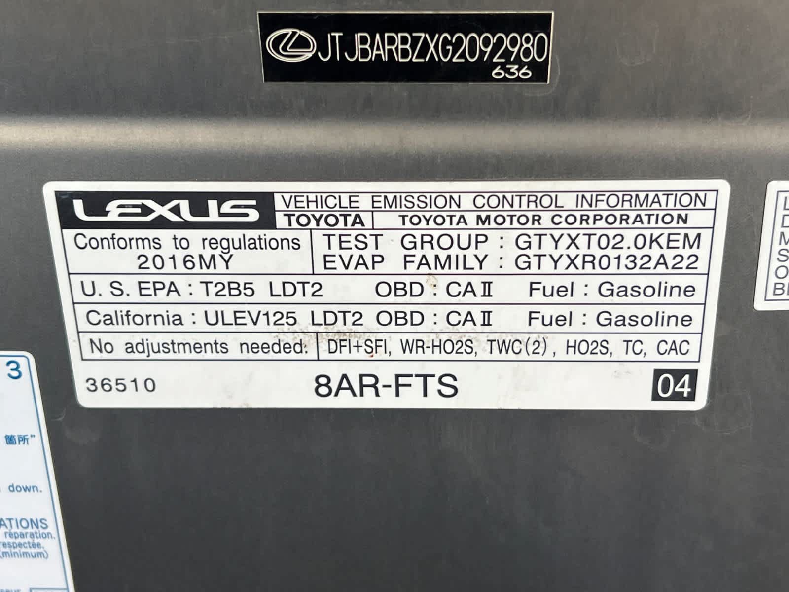 Used 2016 Lexus NX 200t AWD w/ Premium Package image 30