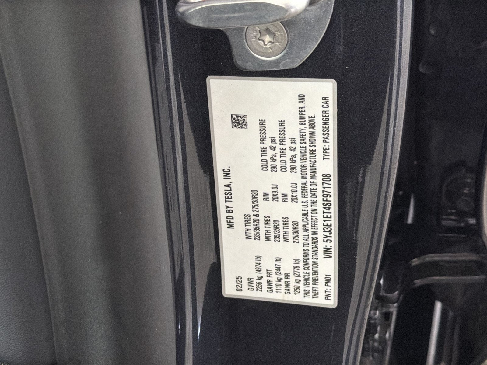 Used 2025 Tesla Model 3 Performance AWD/4WD image 29