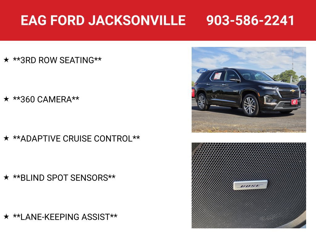 Used 2023 Chevrolet Traverse High Country FWD image 8
