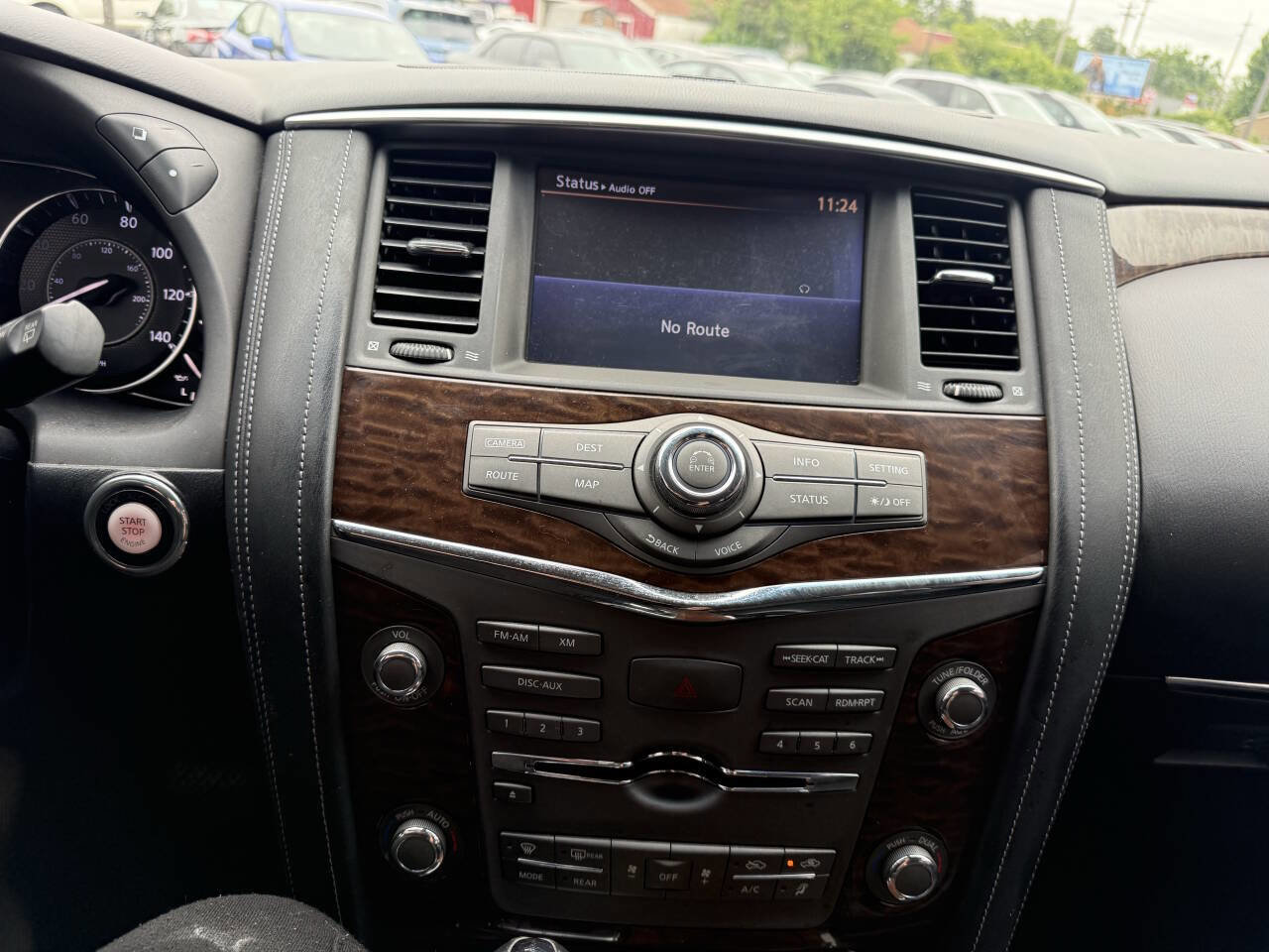 Used 2017 Nissan Armada Platinum w/ Interior Lighting Package AWD/4WD image 24