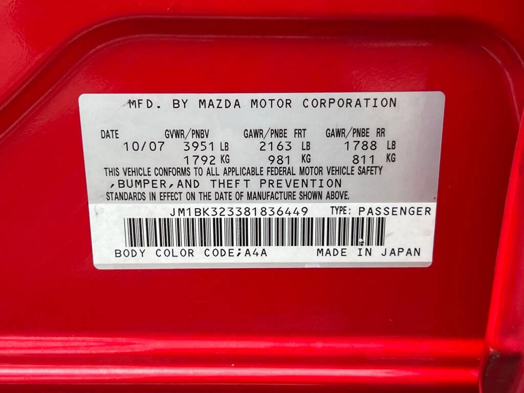 Used 2008 MAZDA MAZDA3 s Grand Touring FWD image 18