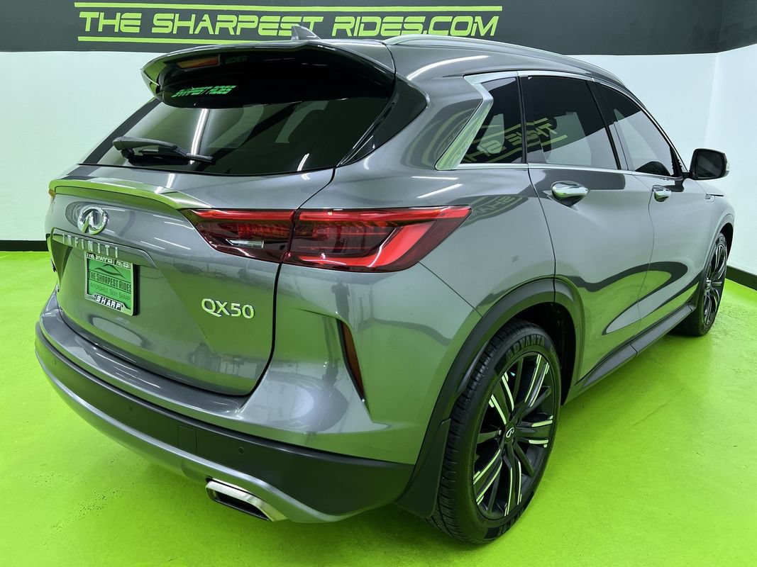 Used 2021 INFINITI QX50 Luxe w/ Appearance Package AWD/4WD image 10