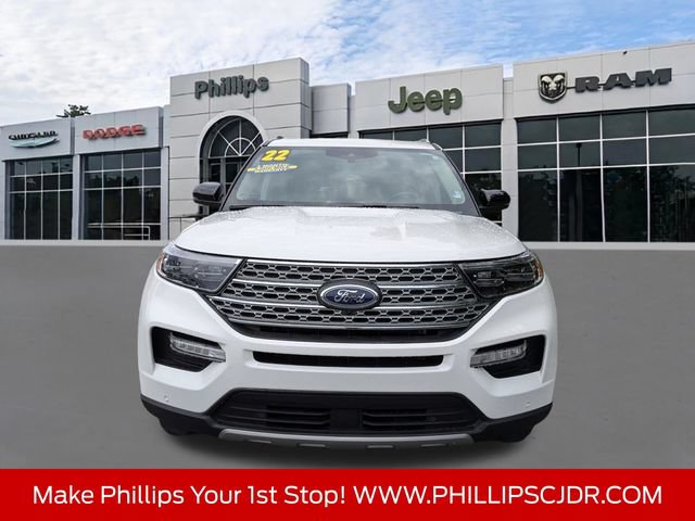 Used 2022 Ford Explorer Limited w/ Equipment Group 301A RWD image 8