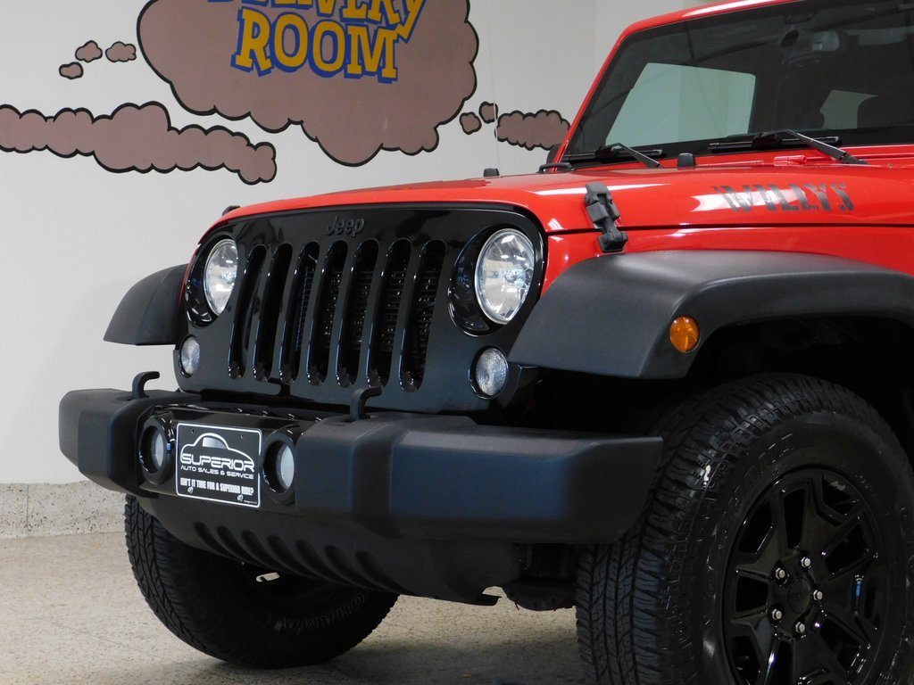 Used 2018 Jeep Wrangler Willys Wheeler image 16