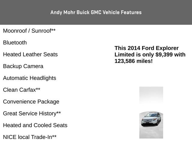 Used 2014 Ford Explorer Limited FWD image 2