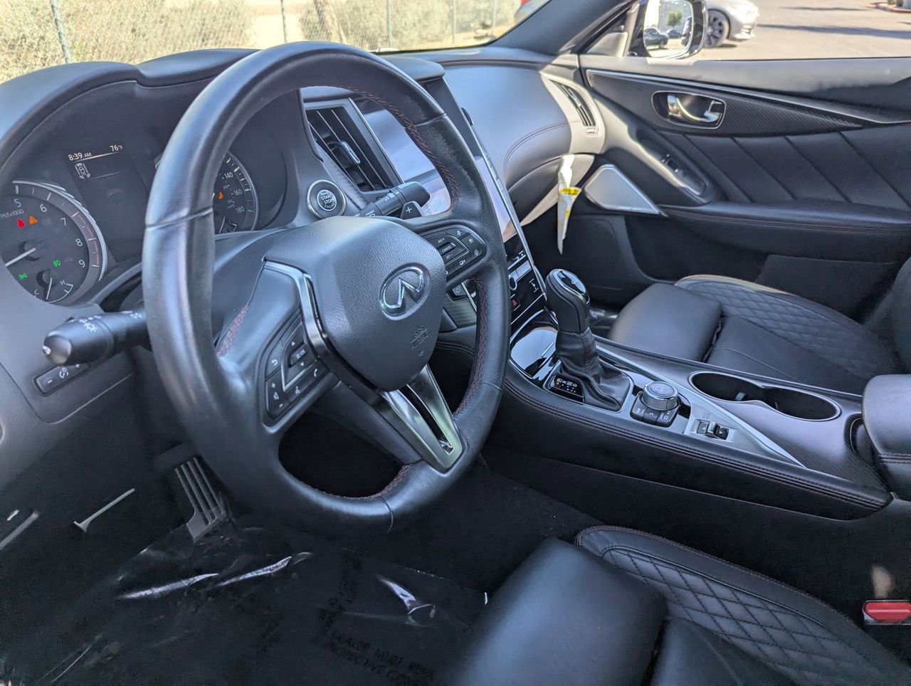 Certified 2023 INFINITI Q50 Red Sport 400 w/ Black Opal Edition RWD image 18