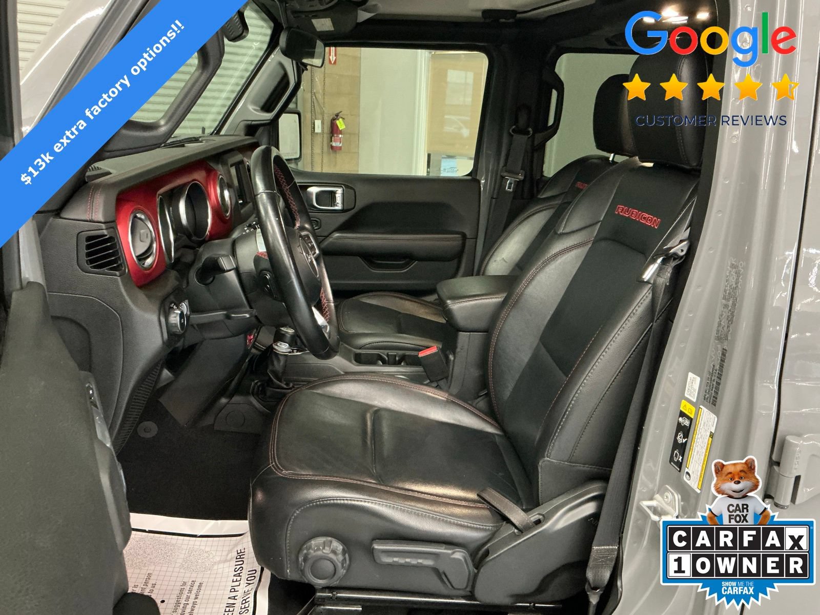 Used 2021 Jeep Wrangler Unlimited Rubicon w/ Steel Bumper Group AWD/4WD image 10