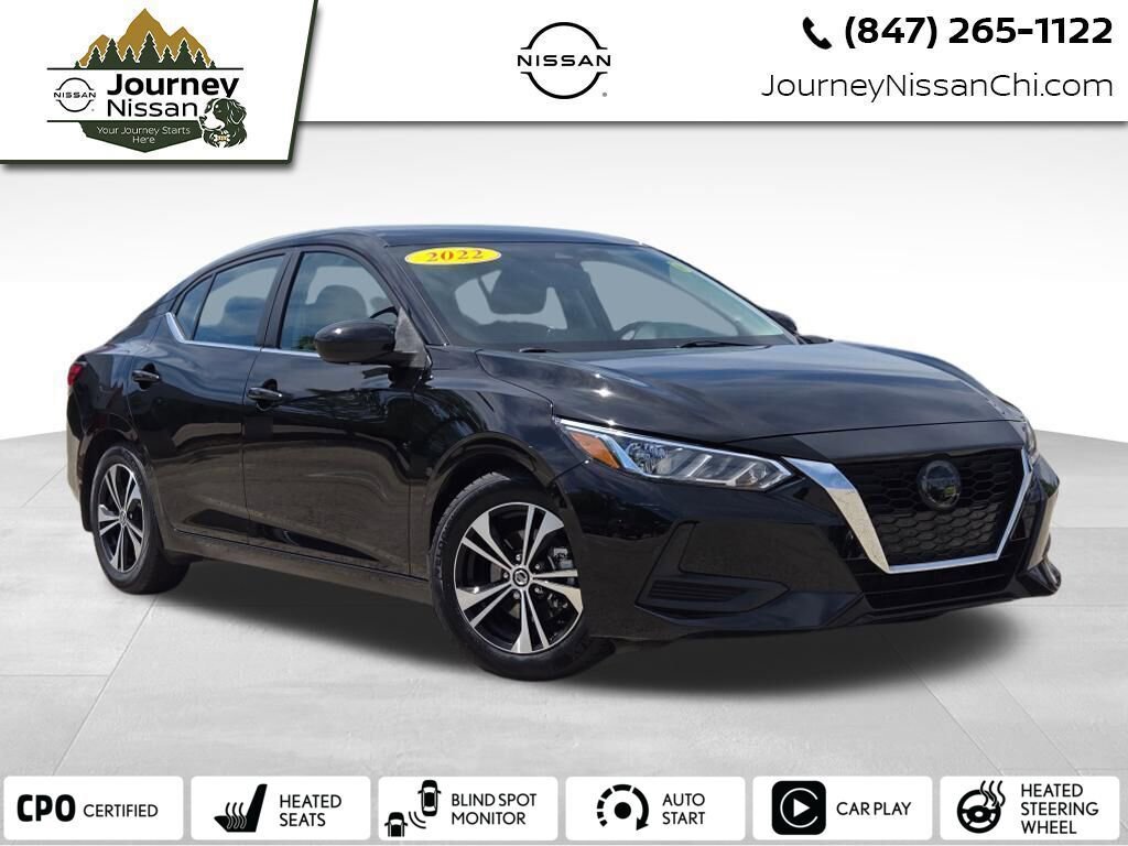 Used 2022 Nissan Sentra SV w/ All-Weather Package