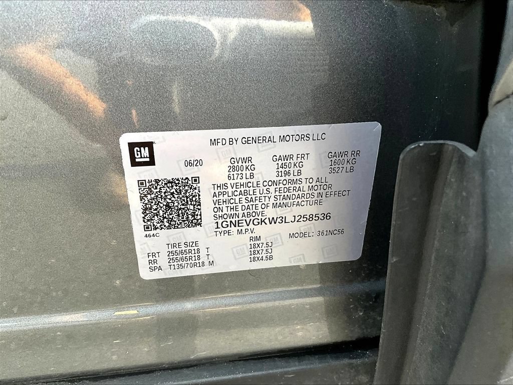 Used 2020 Chevrolet Traverse LT AWD/4WD image 23
