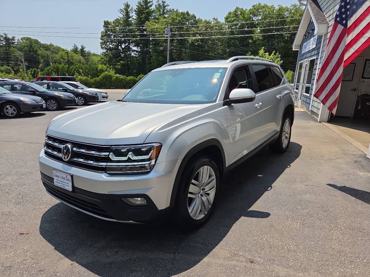 Used 2019 Volkswagen Atlas SE w/ Panoramic Sunroof Package AWD/4WD image 3