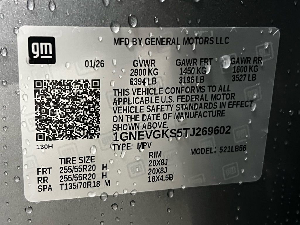 New 2026 Chevrolet Traverse LT w/ Midnight/Sport Edition image 28