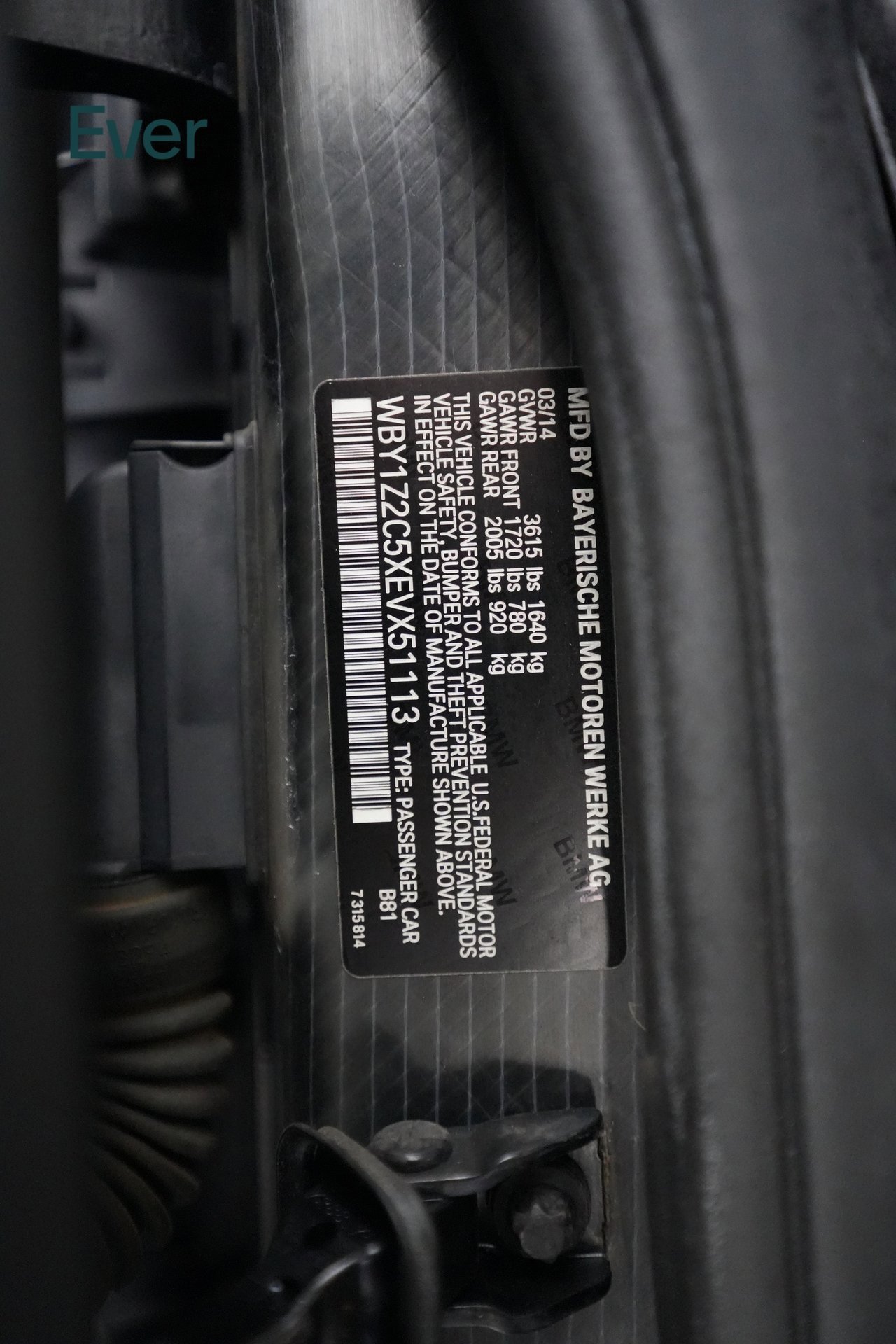 Used 2014 BMW i3 image 25