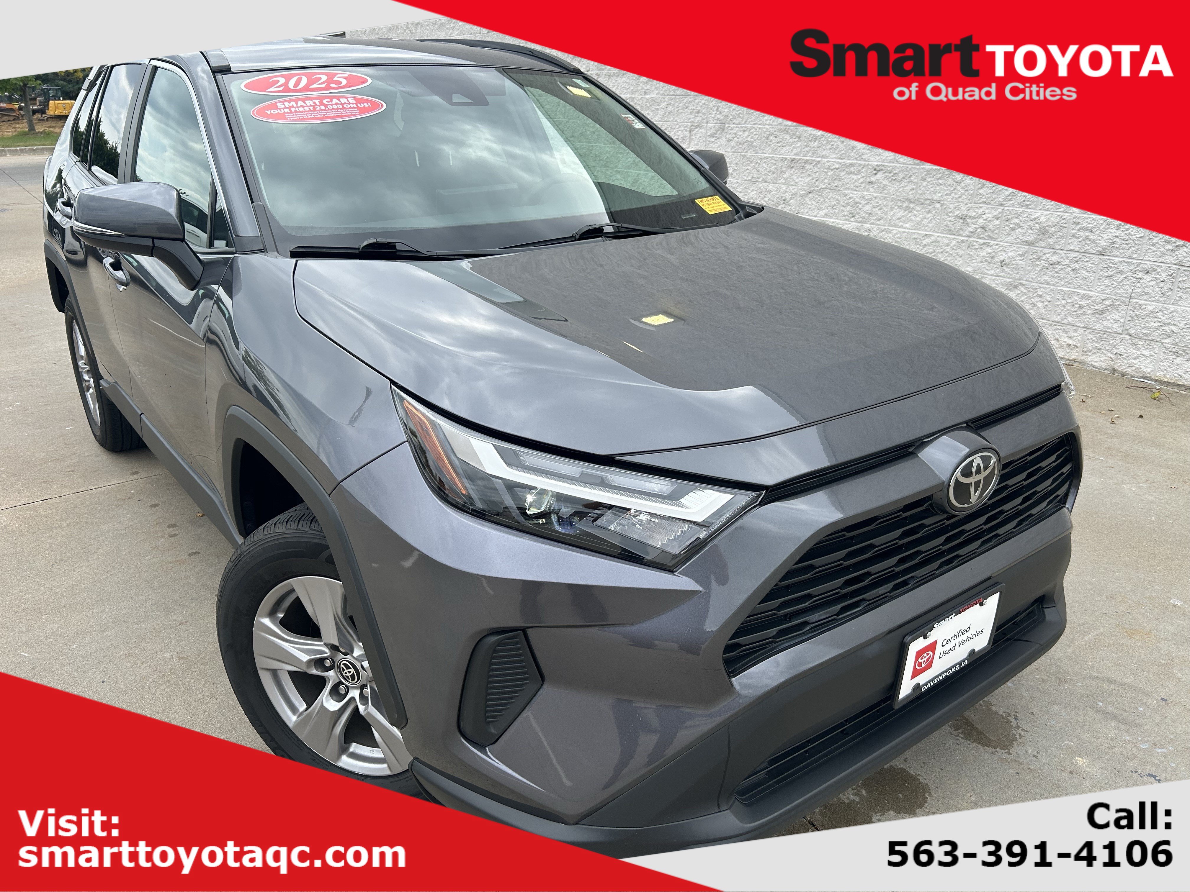 Certified 2025 Toyota RAV4 XLE