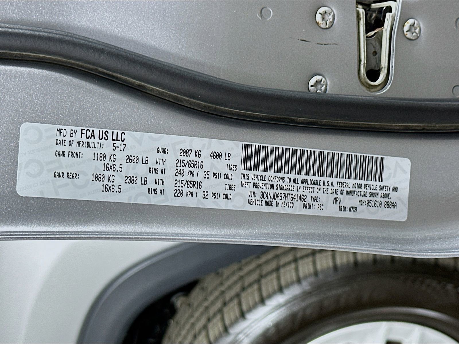 Used 2017 Jeep Compass Sport w/ Cold Weather Group image 31