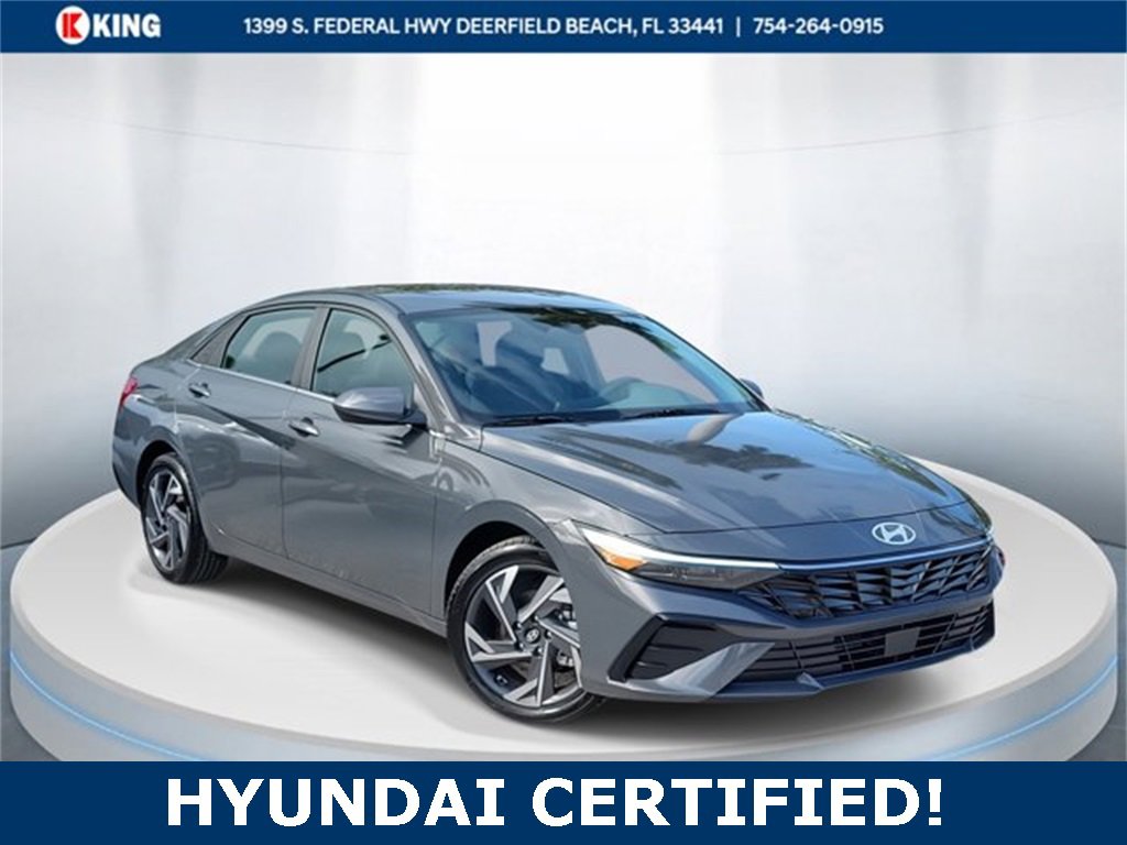 Certified 2025 Hyundai Elantra SEL