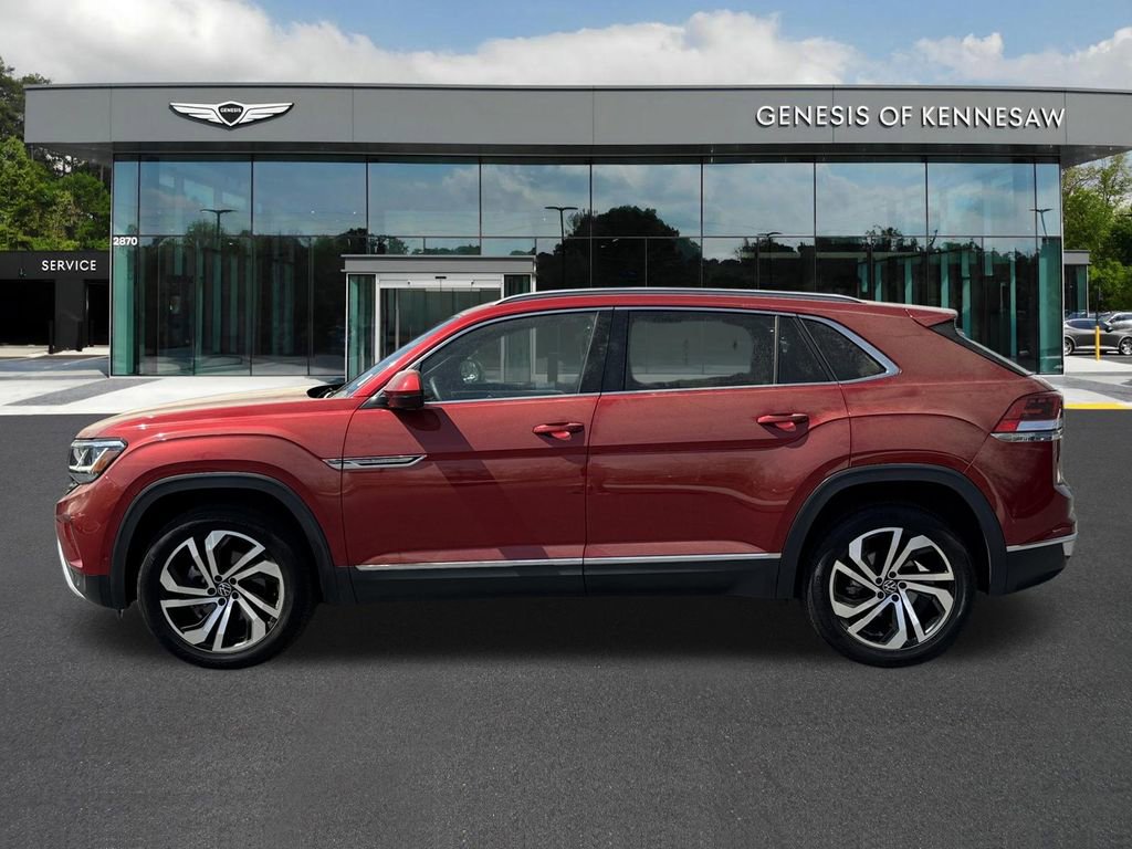Used 2021 Volkswagen Atlas Cross Sport SEL Premium AWD/4WD image 3