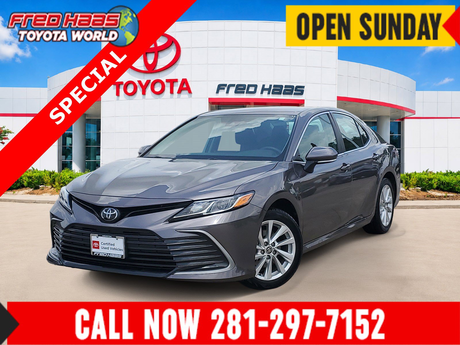 Certified 2024 Toyota Camry LE w/ Convenience Package