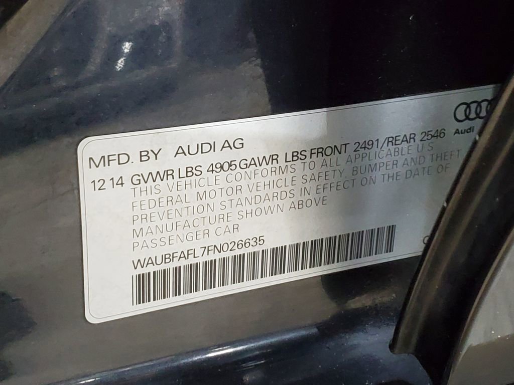 Used 2015 Audi A4 2.0T Premium w/ Audi MMI Navigation image 37