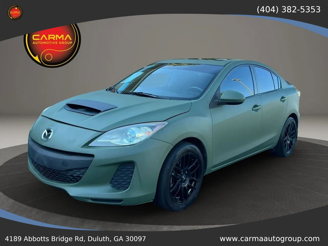 Used 2012 MAZDA MAZDA3 i Grand Touring w/ Tech Pkg