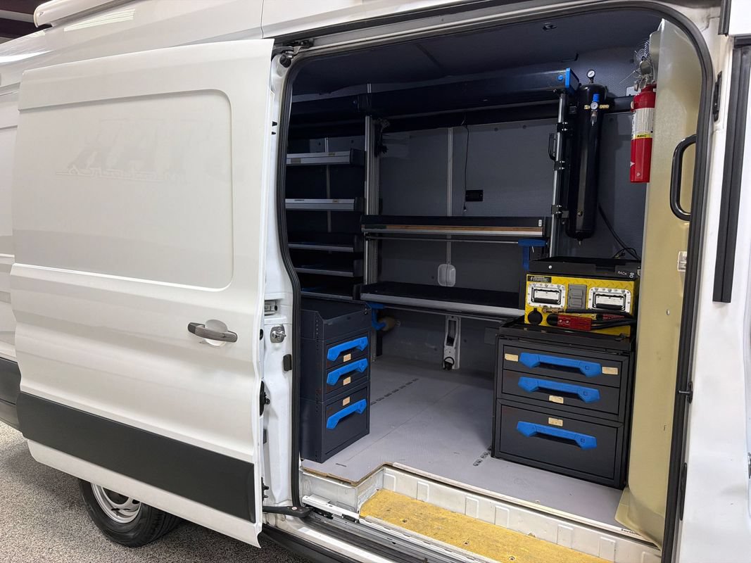 Used 2021 Ford Transit 350 148 High Roof Extended w/ Load Area Protection Package RWD image 32