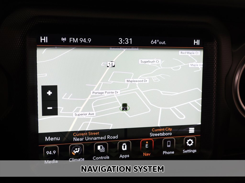 Used 2021 Jeep Wrangler Unlimited Sahara w/ Uconnect 4C Nav & Sound Group image 3