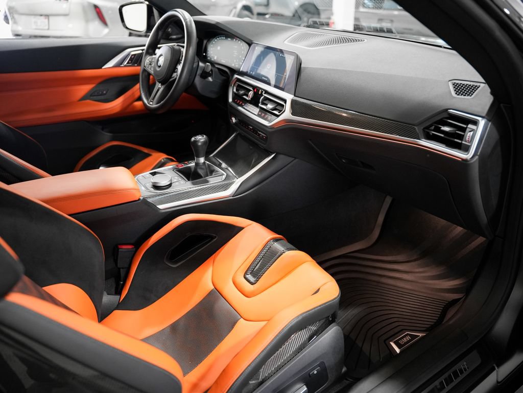 Used 2021 BMW M4 Coupe w/ M Carbon Exterior Package RWD image 24