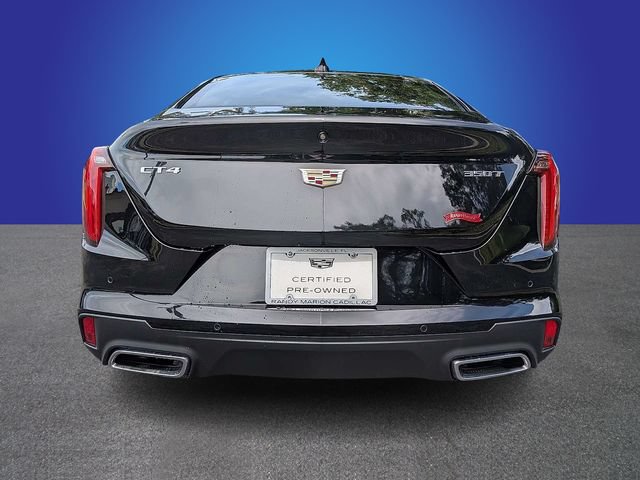 Certified 2024 Cadillac CT4 Luxury w/ Sun And Sound Package RWD image 4