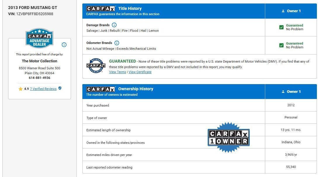 Used 2013 Ford Mustang GT w/ Security Pkg RWD image 15
