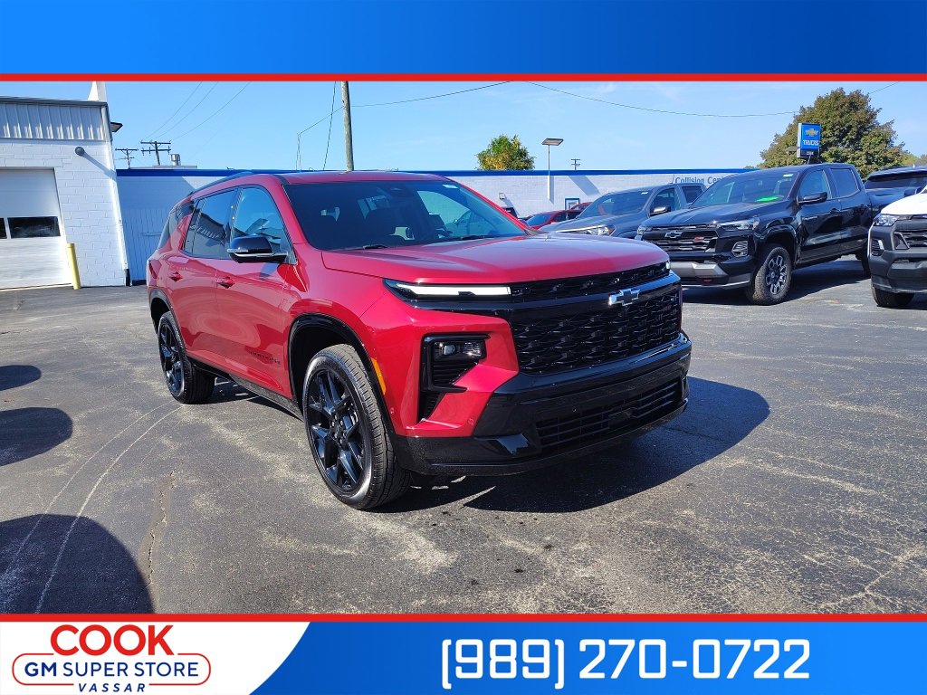 New 2026 Chevrolet Traverse RS w/ LPO, Floor Liner Package image 1