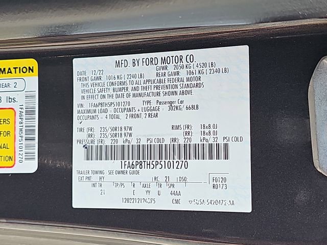 Used 2023 Ford Mustang Coupe w/ Equipment Group 101A image 34