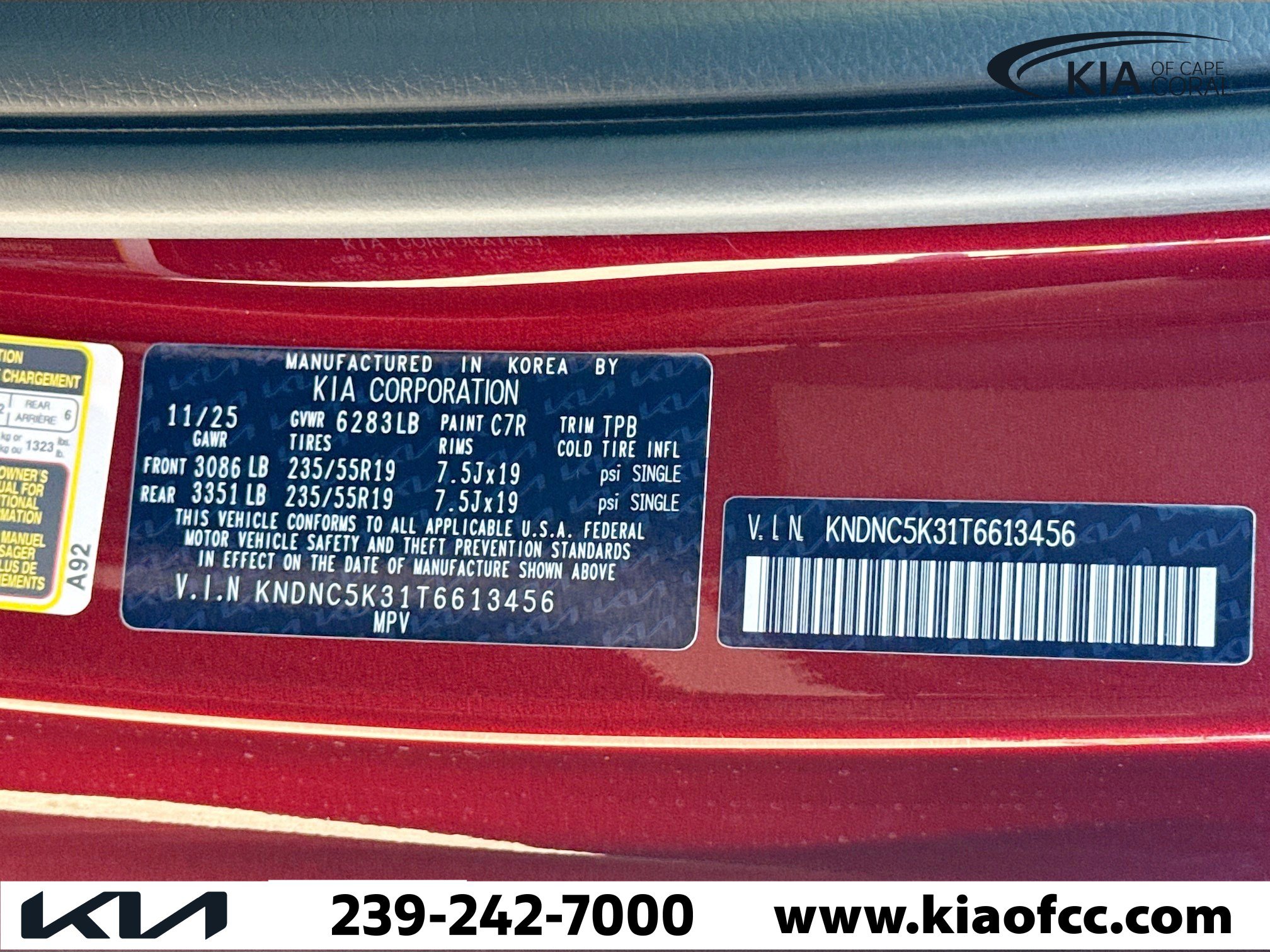 New 2026 Kia Carnival EX FWD image 44