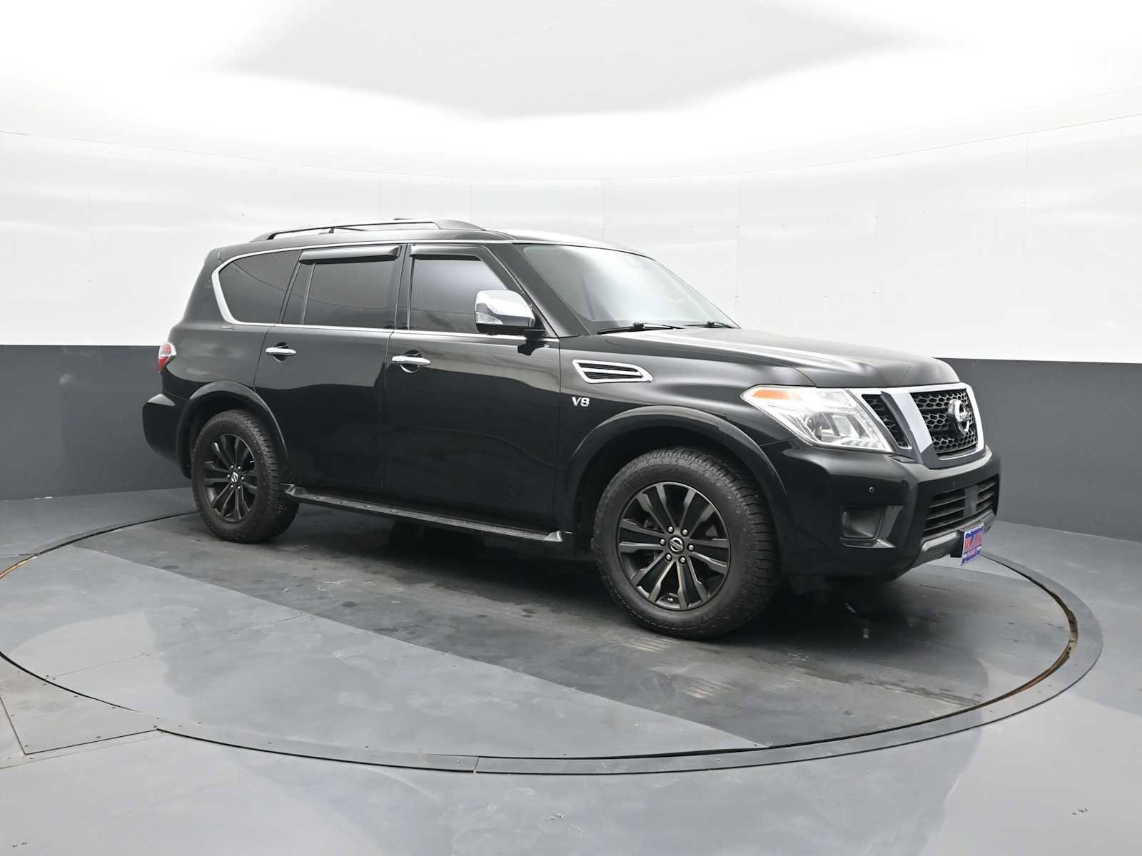 Used 2019 Nissan Armada Platinum w/ Captain's Chairs Package image 1