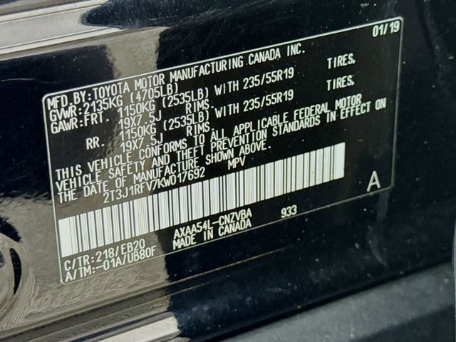 Used 2019 Toyota RAV4 Adventure w/ Cold Weather Package AWD/4WD image 16