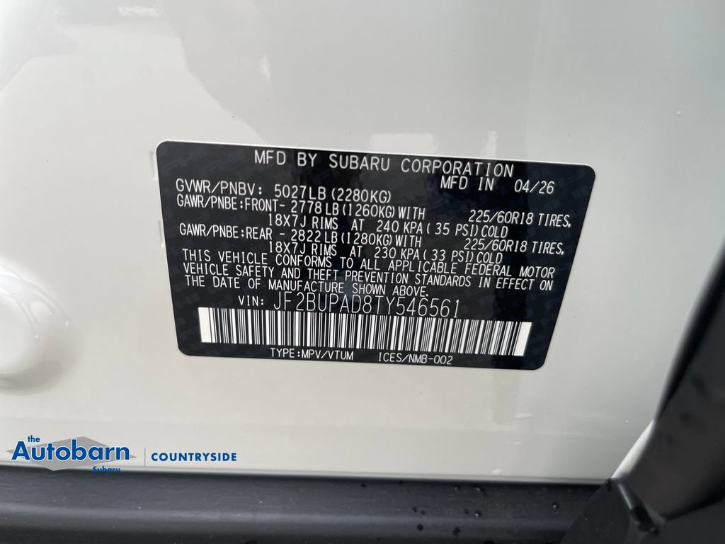Used 2026 Subaru Outback Premium AWD/4WD image 28