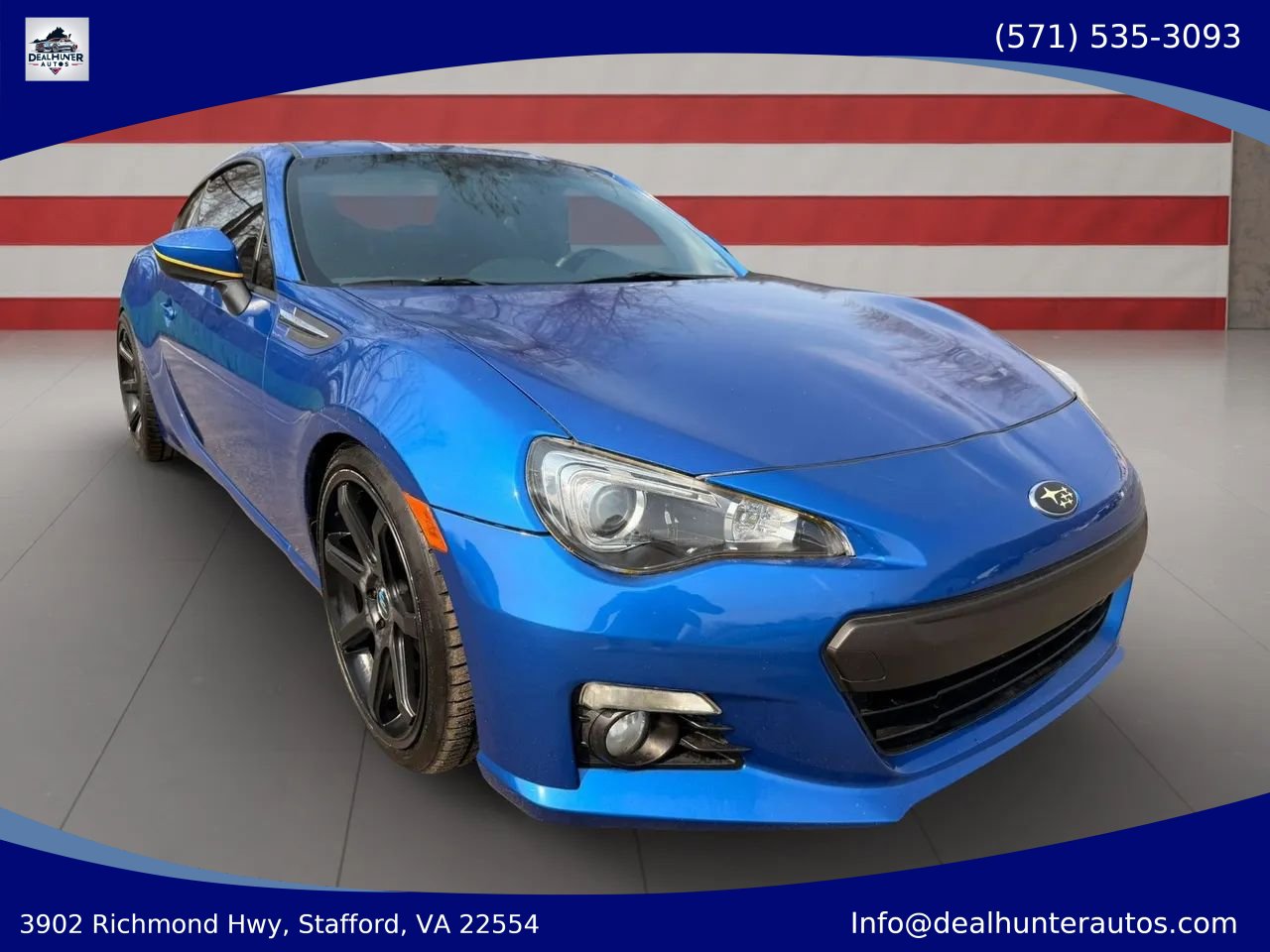Used 2015 Subaru BRZ Limited w/ Popular Package #1B RWD image 3