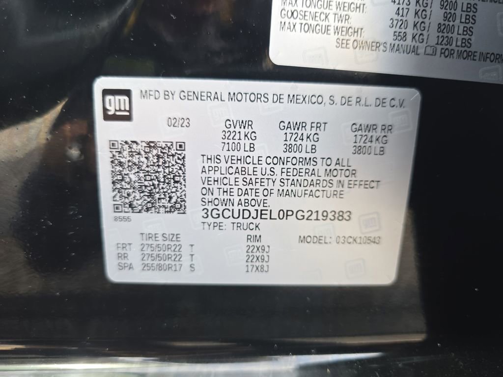 Used 2023 Chevrolet Silverado 1500 High Country w/ High Country Premium Package image 31