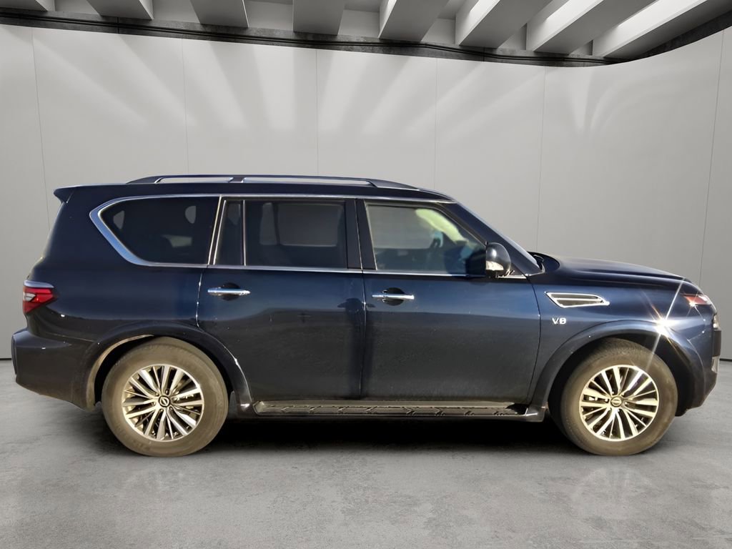 Used 2021 Nissan Armada SL w/ Captain's Chairs Package AWD/4WD image 6