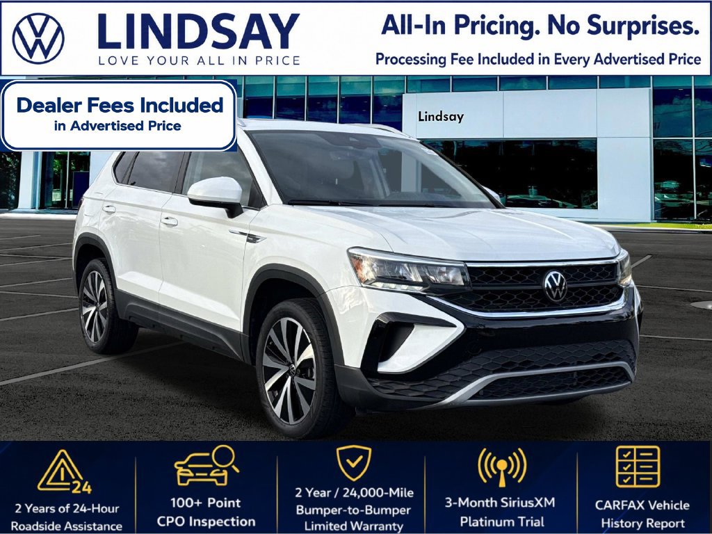 Used 2023 Volkswagen Taos SE w/ Panoramic Sunroof Package