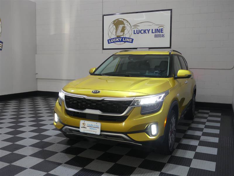 Used 2021 Kia Seltos SX w/ SX Sunroof Package AWD/4WD image 4