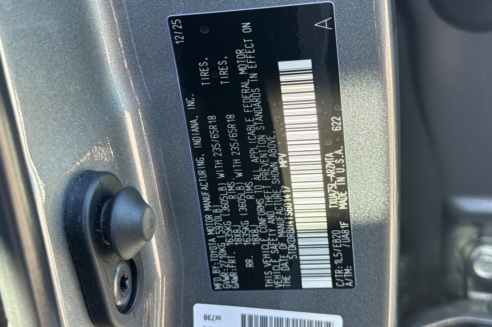 Used 2026 Toyota Highlander XLE AWD/4WD image 28