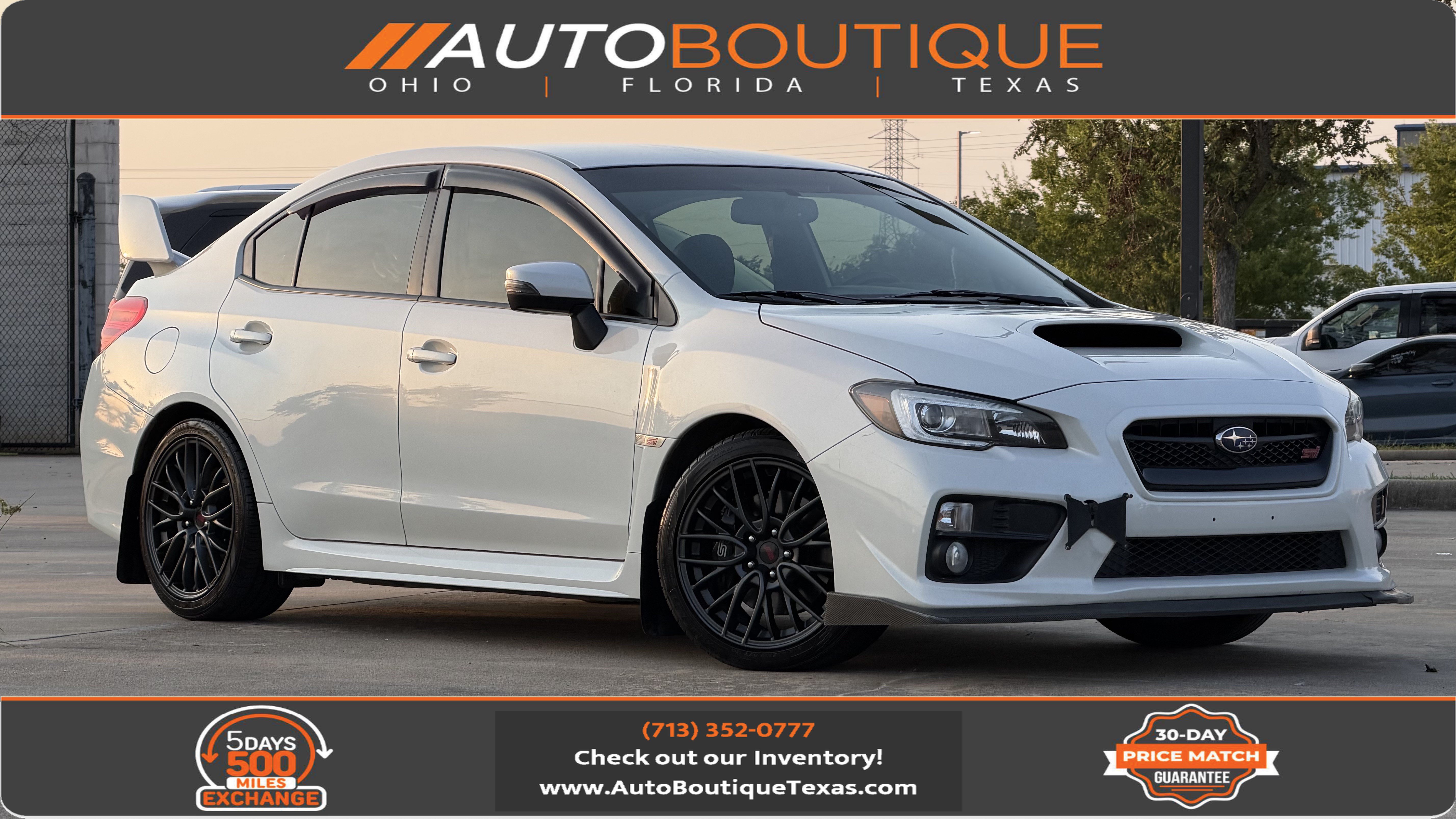 Used 2016 Subaru WRX STI AWD/4WD image 1
