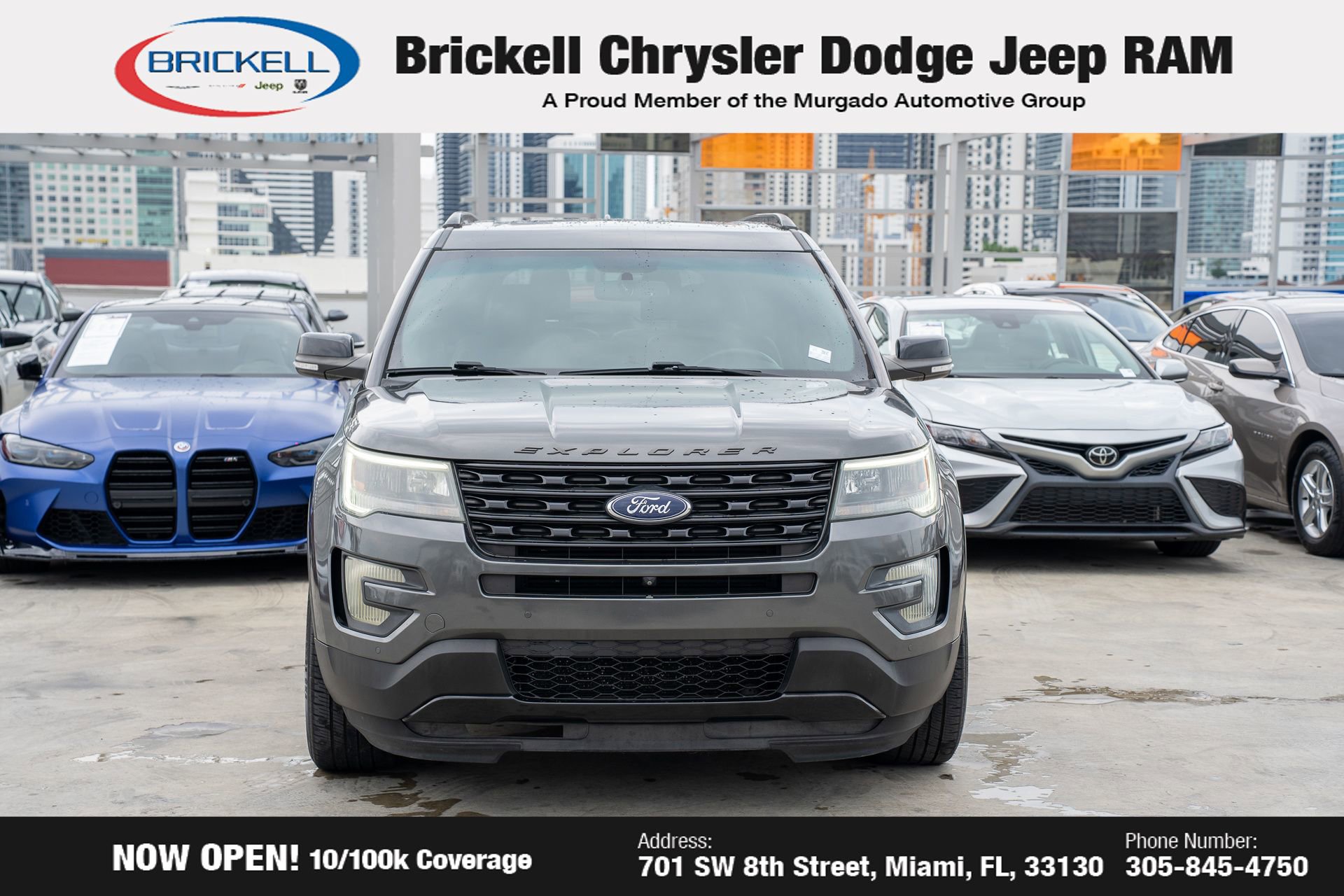 Used 2017 Ford Explorer Sport w/ Equipment Group 401A image 2