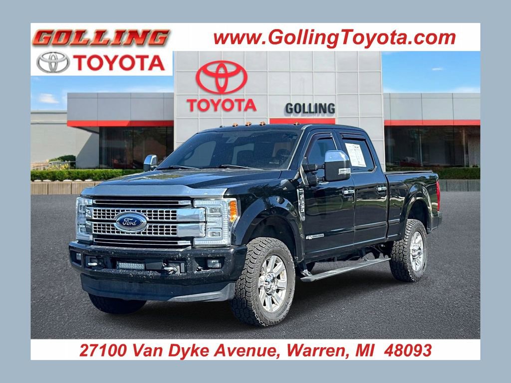 Used 2017 Ford F350 Platinum w/ Platinum Ultimate Package